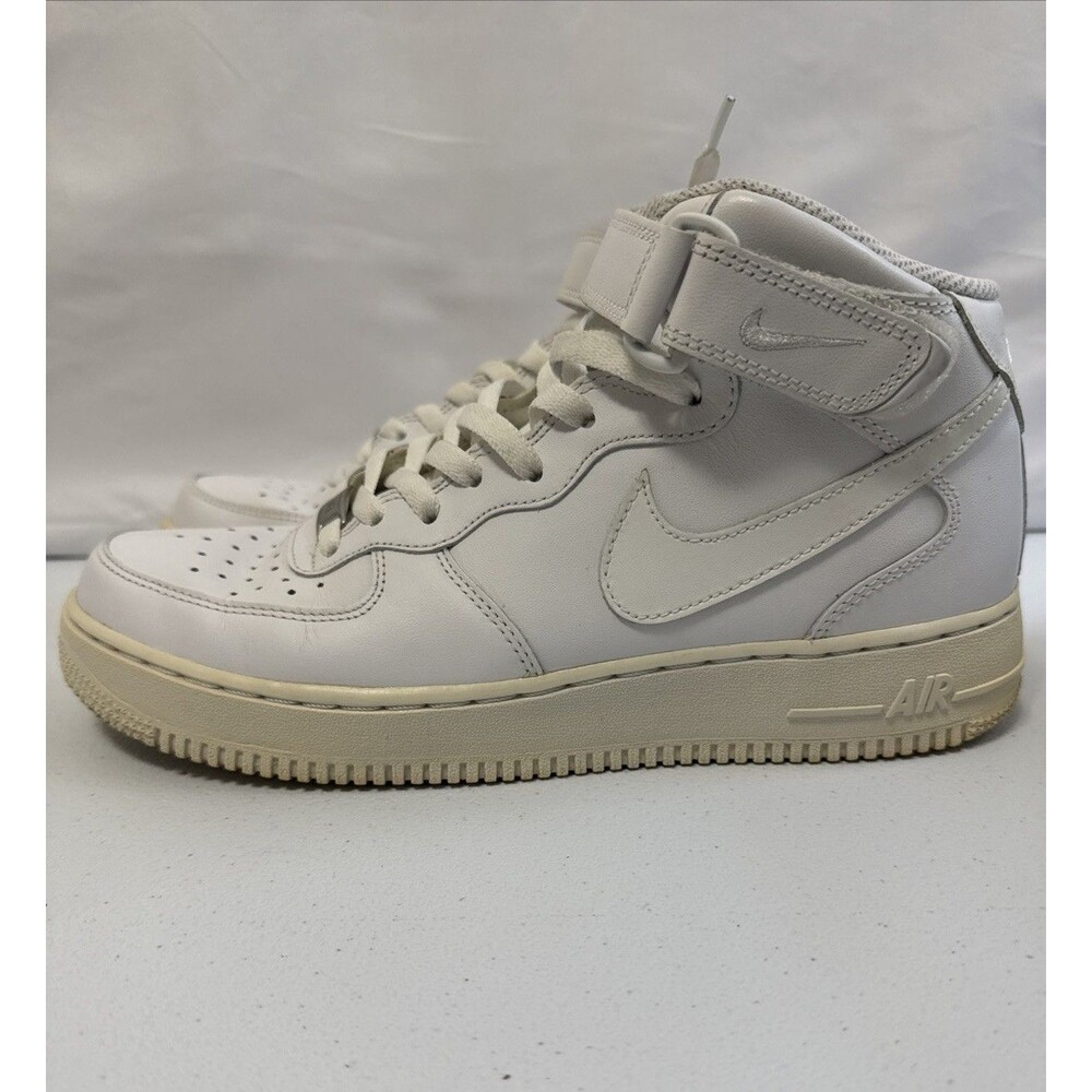 Nike Air Force 1 Mid 07 Men’s 9.5 315123-111 White - Picture 3 of 14